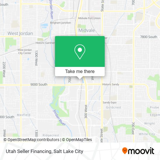 Mapa de Utah Seller Financing