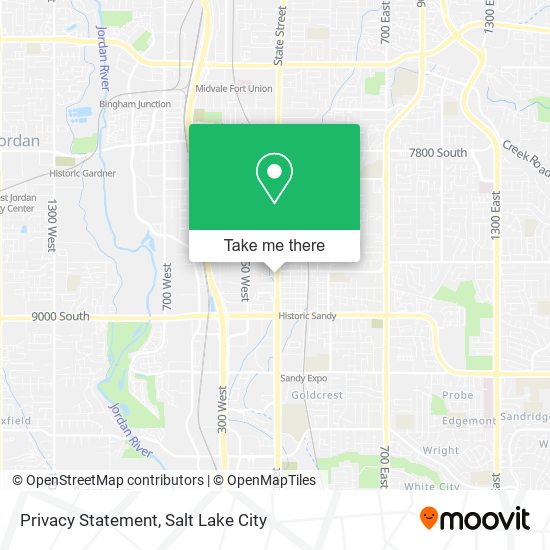 Privacy Statement map