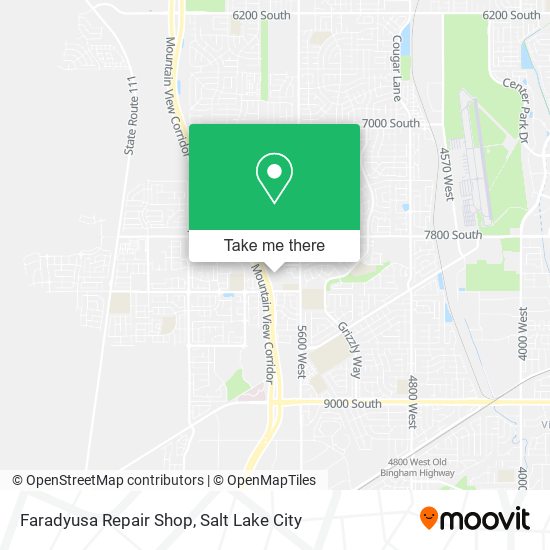 Mapa de Faradyusa Repair Shop
