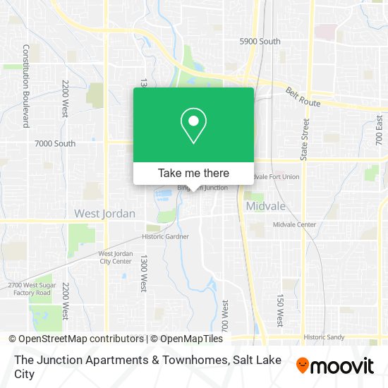 The Junction Apartments & Townhomes map