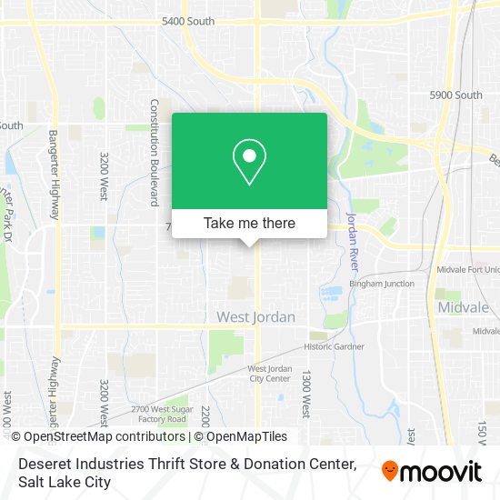 Deseret Industries Thrift Store & Donation Center map