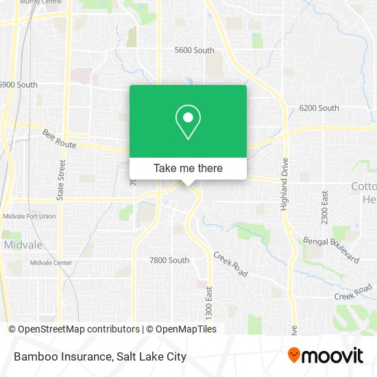 Mapa de Bamboo Insurance