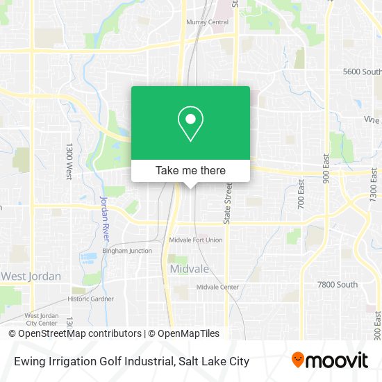 Mapa de Ewing Irrigation Golf Industrial