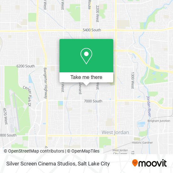 Silver Screen Cinema Studios map