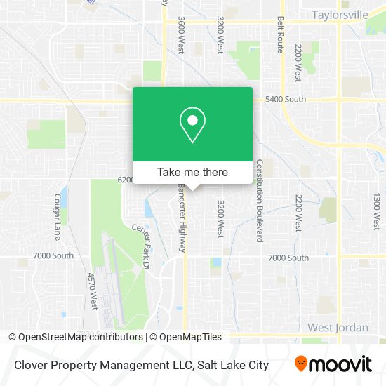Mapa de Clover Property Management LLC