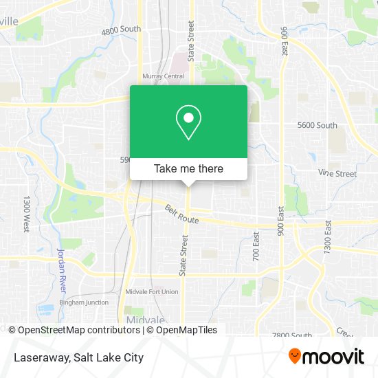 Laseraway map