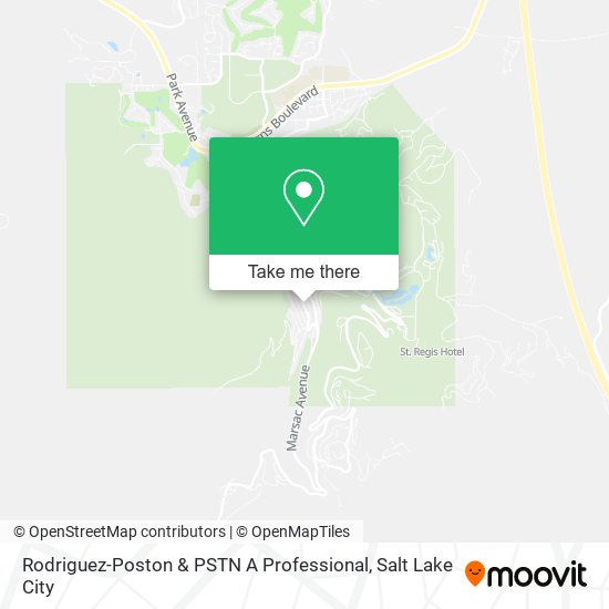 Rodriguez-Poston & PSTN A Professional map