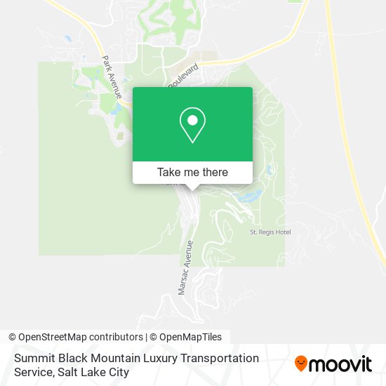 Mapa de Summit Black Mountain Luxury Transportation Service