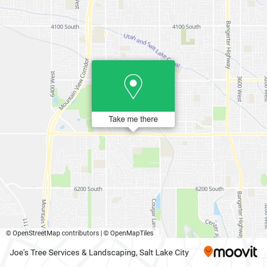 Joe's Tree Services & Landscaping map