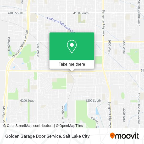 Golden Garage Door Service map