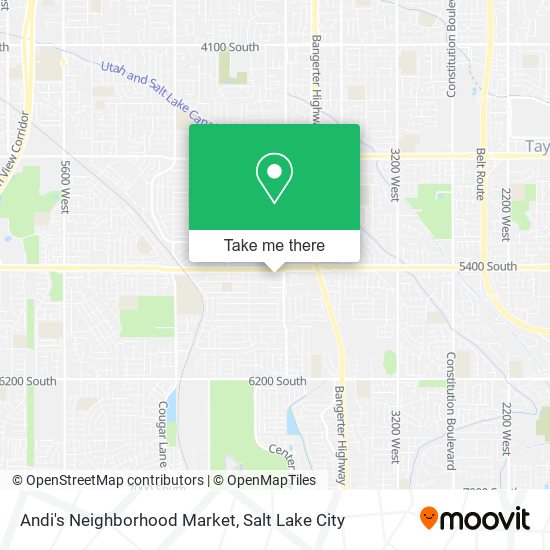 Mapa de Andi's Neighborhood Market