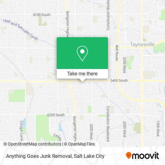 Anything Goes Junk Removal map