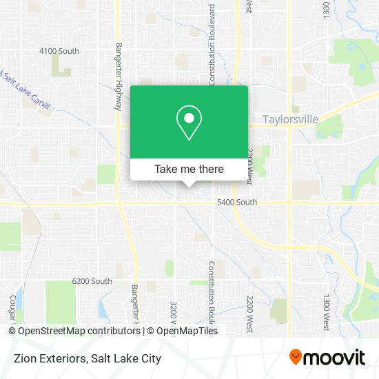 Zion Exteriors map