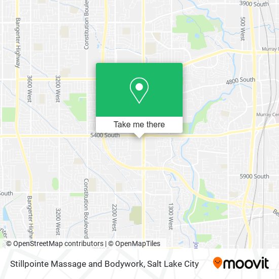 Stillpointe Massage and Bodywork map