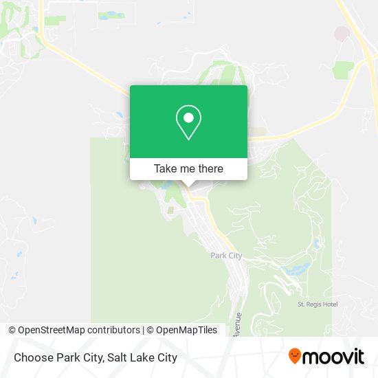 Choose Park City map