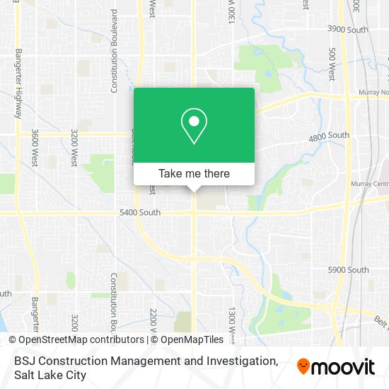 BSJ Construction Management and Investigation map