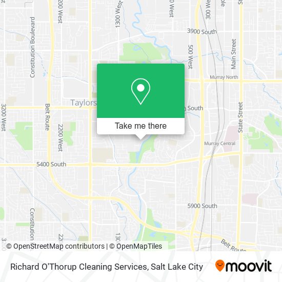 Richard O'Thorup Cleaning Services map