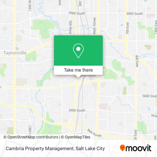 Cambria Property Management map