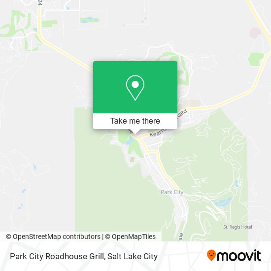 Park City Roadhouse Grill map