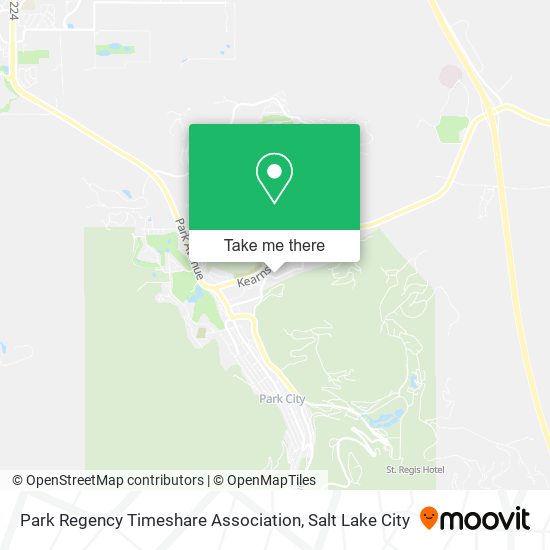 Mapa de Park Regency Timeshare Association