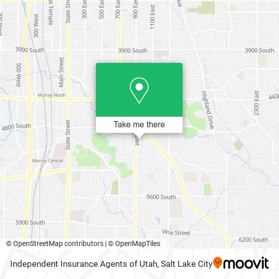 Mapa de Independent Insurance Agents of Utah