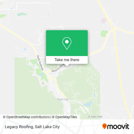 Legacy Roofing map