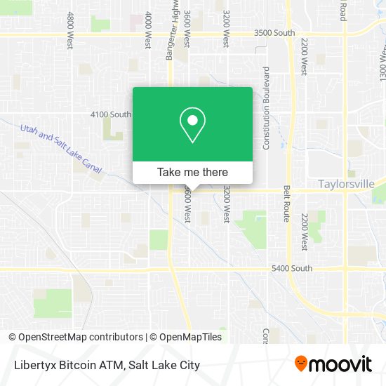 Mapa de Libertyx Bitcoin ATM