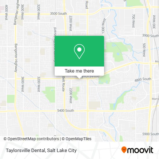 Taylorsville Dental map