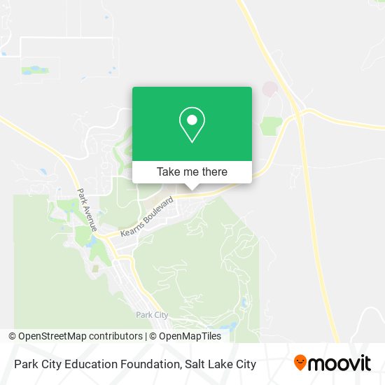 Park City Education Foundation map