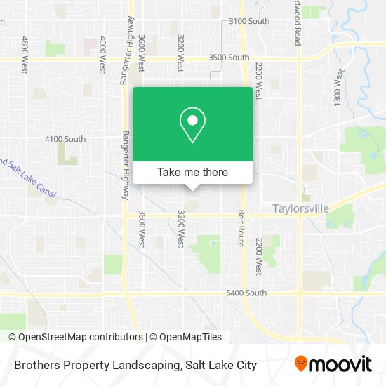 Brothers Property Landscaping map