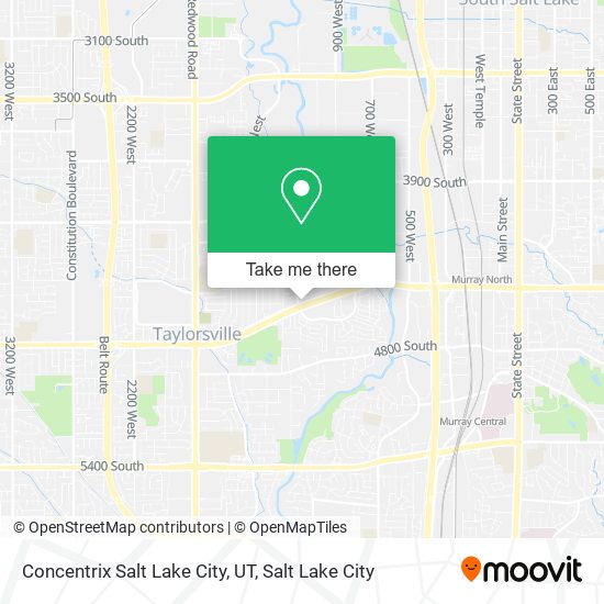 Concentrix Salt Lake City, UT map