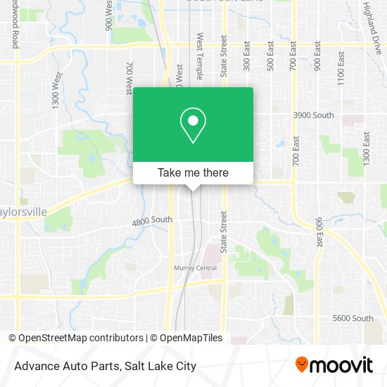 Advance Auto Parts map