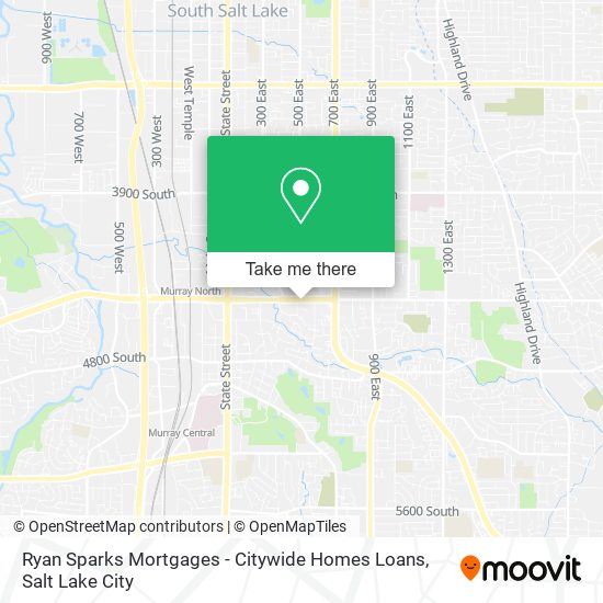 Mapa de Ryan Sparks Mortgages - Citywide Homes Loans