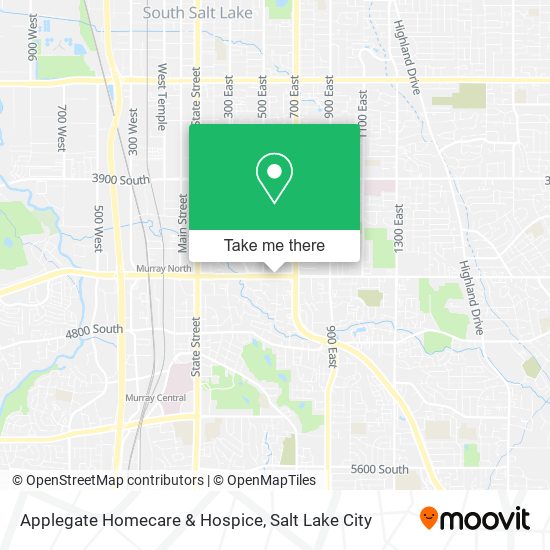 Applegate Homecare & Hospice map