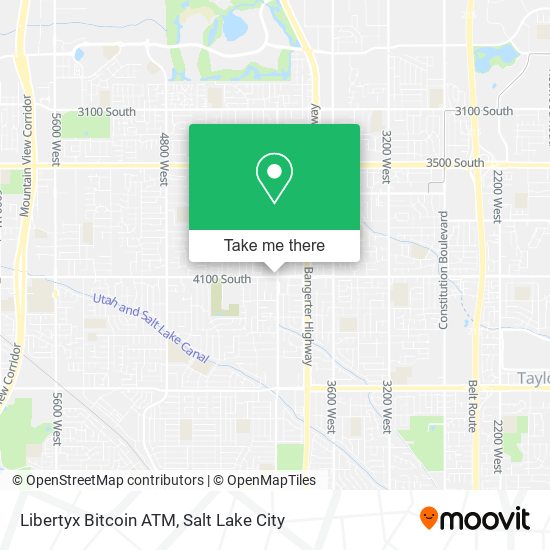 Mapa de Libertyx Bitcoin ATM