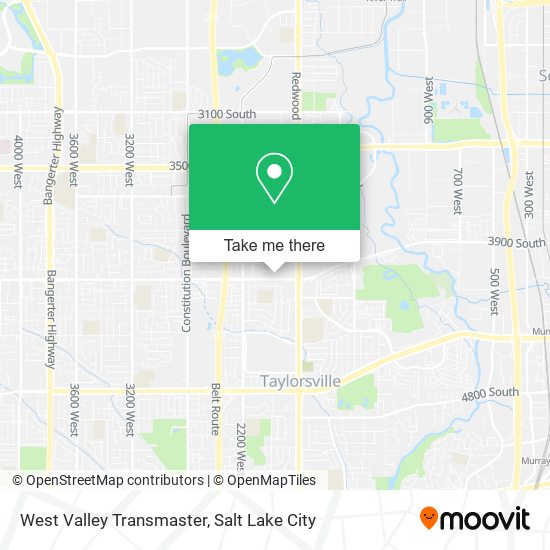 Mapa de West Valley Transmaster