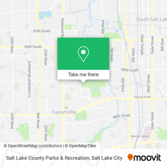 Mapa de Salt Lake County Parks & Recreation