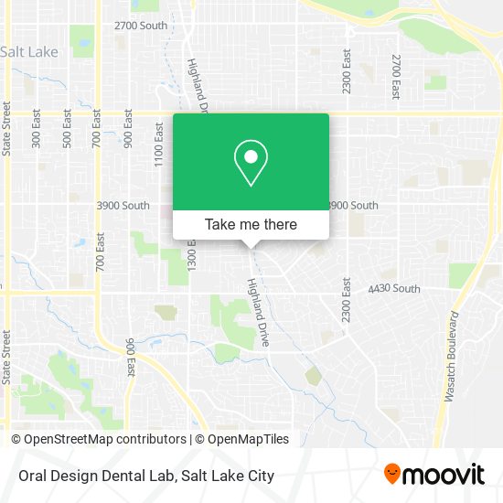 Mapa de Oral Design Dental Lab
