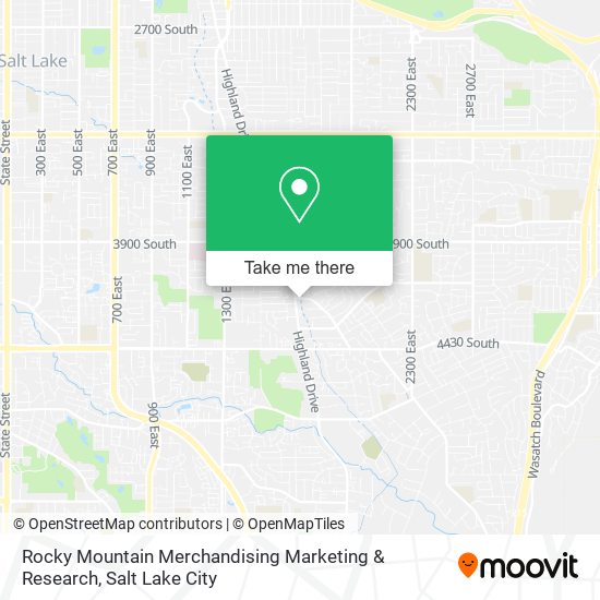 Mapa de Rocky Mountain Merchandising Marketing & Research
