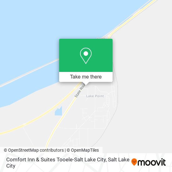 Comfort Inn & Suites Tooele-Salt Lake City map