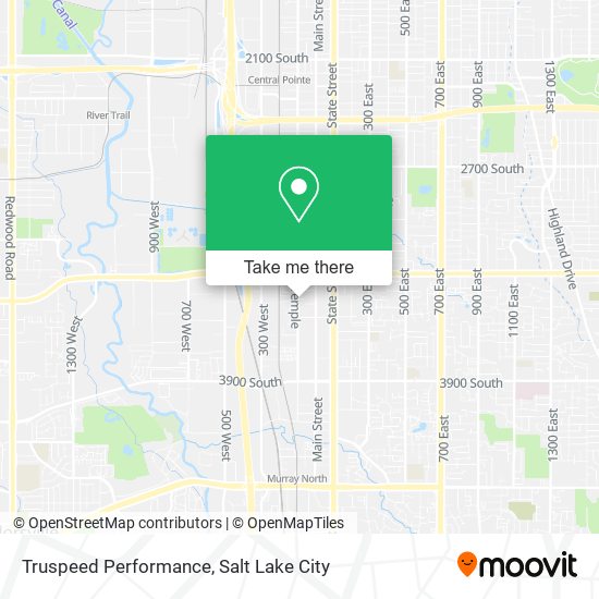 Mapa de Truspeed Performance