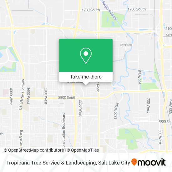 Tropicana Tree Service & Landscaping map