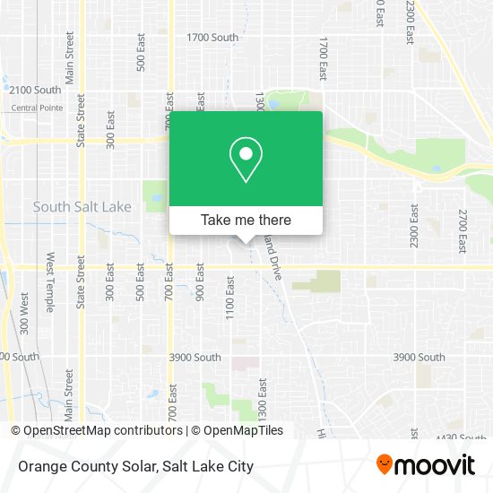 Mapa de Orange County Solar