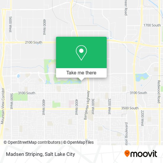 Madsen Striping map