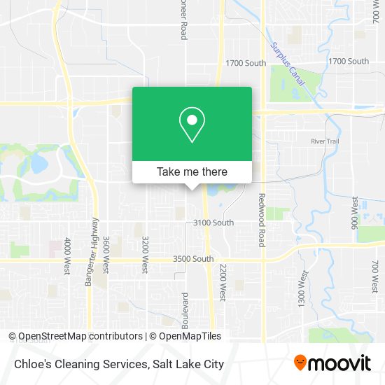Chloe's Cleaning Services map