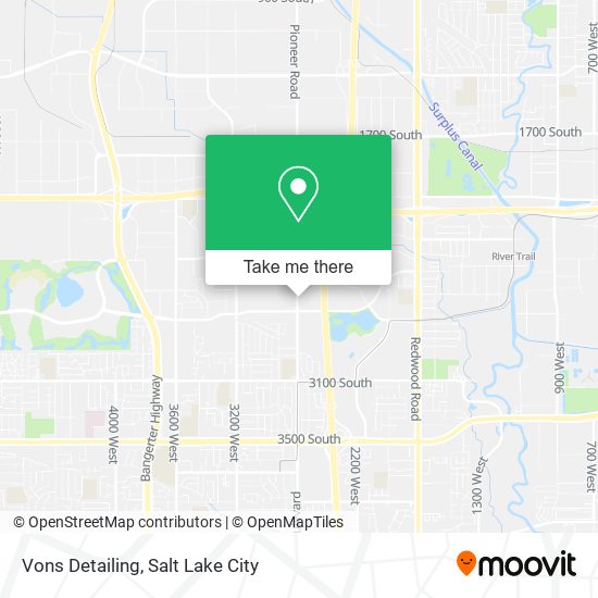 Vons Detailing map