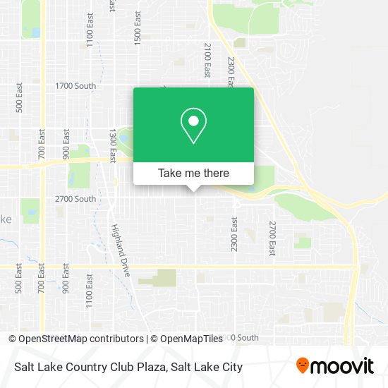 Salt Lake Country Club Plaza map