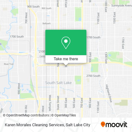 Karen Morales Cleaning Services map