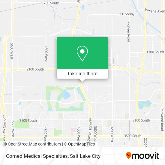 Comed Medical Specialties map