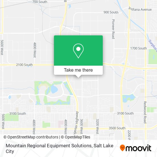 Mountain Regional Equipment Solutions map